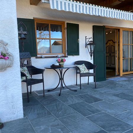 Ferienwohnung Mitteldorf Oberammergau Bagian luar foto