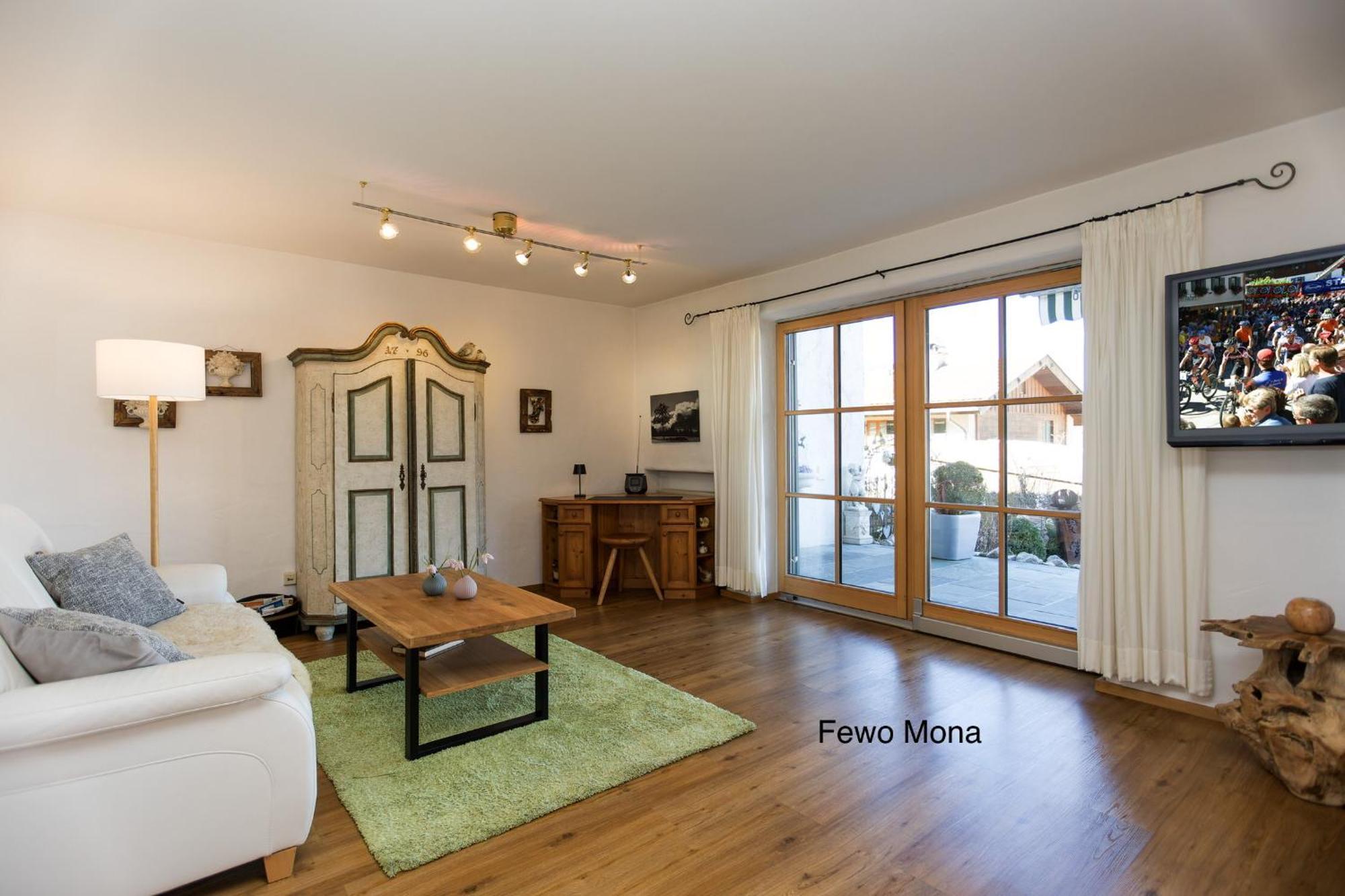 Ferienwohnung Mitteldorf Oberammergau Bagian luar foto