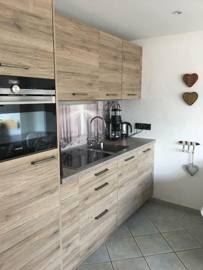 Ferienwohnung Mitteldorf Oberammergau Bagian luar foto